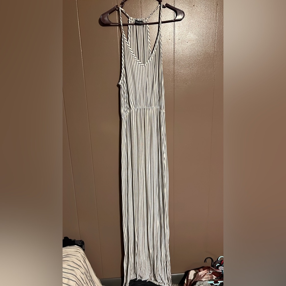 (6/$10) Sleeveless Maternity Maxi Dress